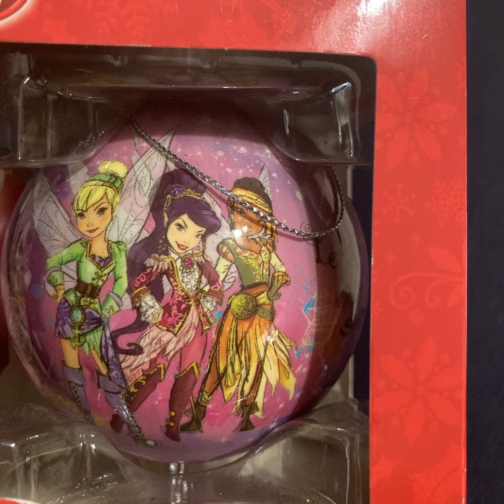 Tinkerbell and friends ornaments